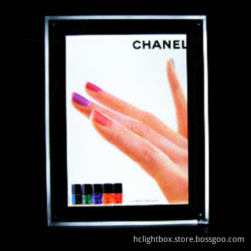 LED Slim Illuminated A4 Acrylic Sheet with LED Light Guide Plate